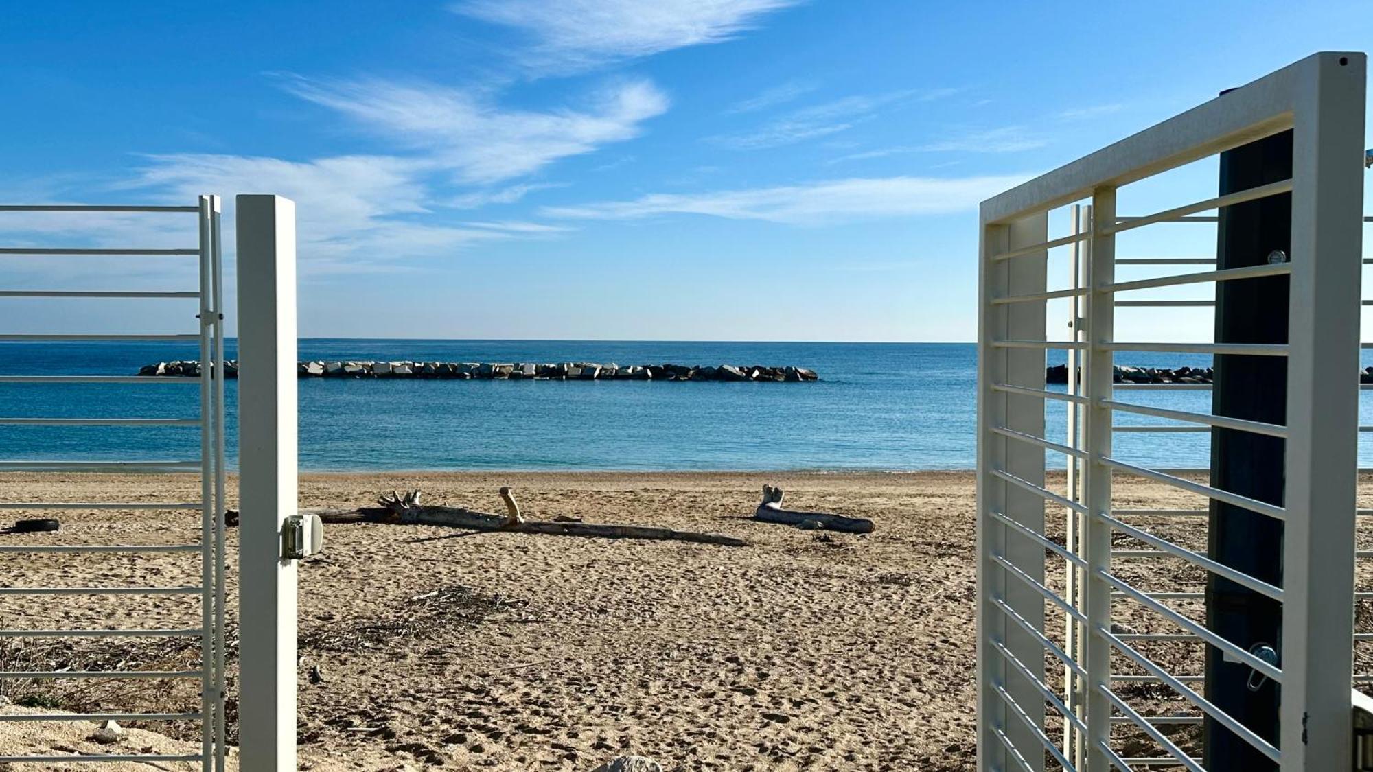 P020 - Porto Recanati, Nuovo Trilocale Con Giardino Eksteriør billede