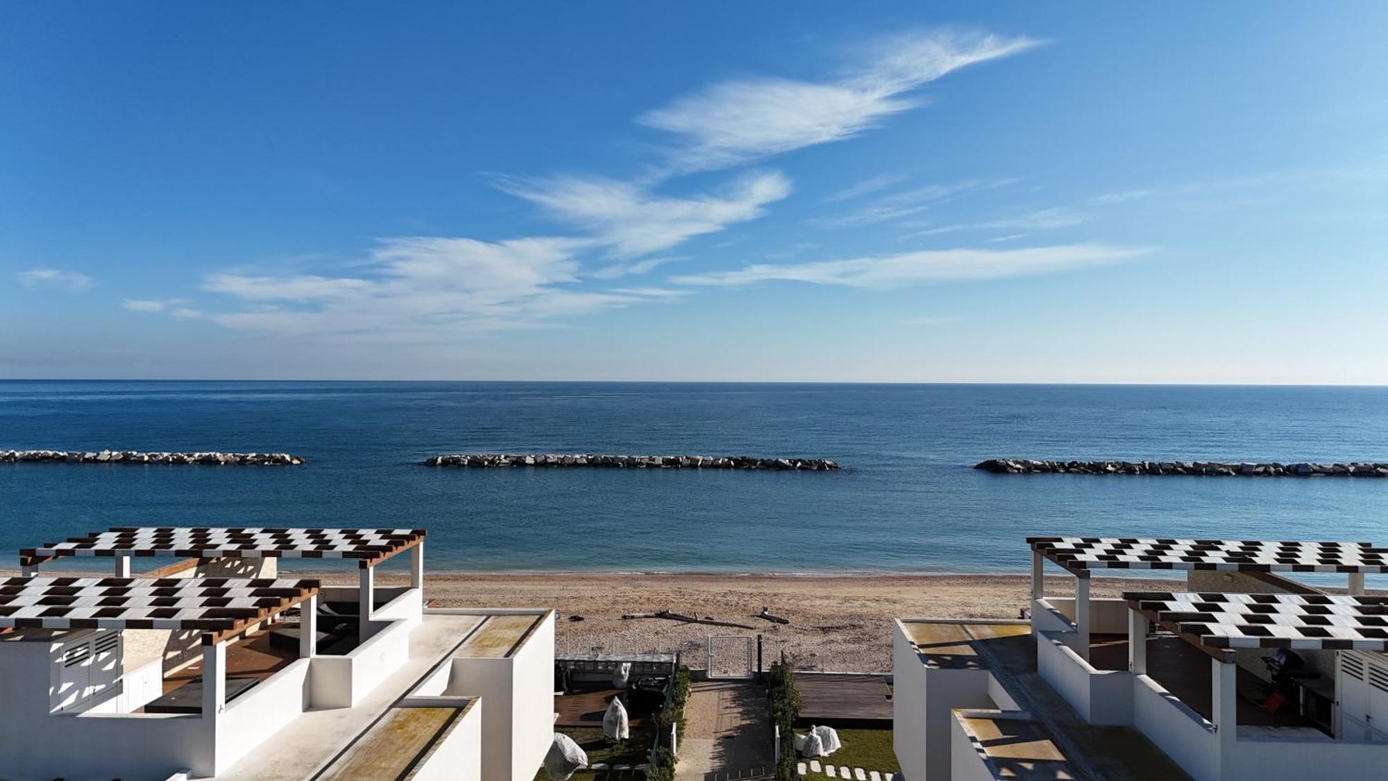 P020 - Porto Recanati, Nuovo Trilocale Con Giardino Eksteriør billede